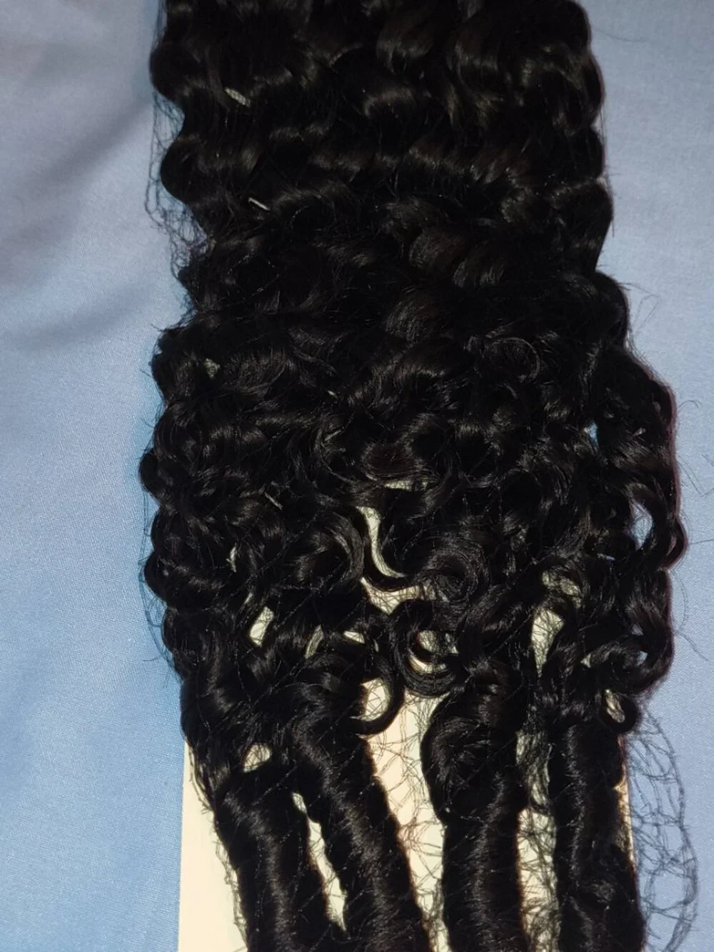Burmese Curly Feather Crochet Human Hair Extensions